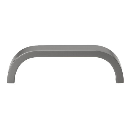 Gliderite Hardware 3-3/4 in. Center to Center Curved Bar Pull Graphite Gray, 25PK 4843-96-GPH-25